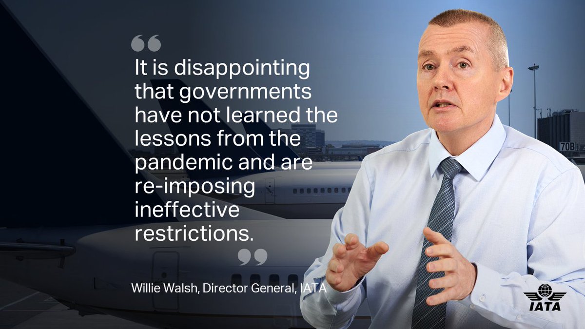 Travel restrictions and testing have proven ineffective throughout the pandemic. Moreover there is not even a temporary potential gain from these measures in containing #COVID19 as the variants circulating in #China are also widely circulating elsewhere in the🌍.