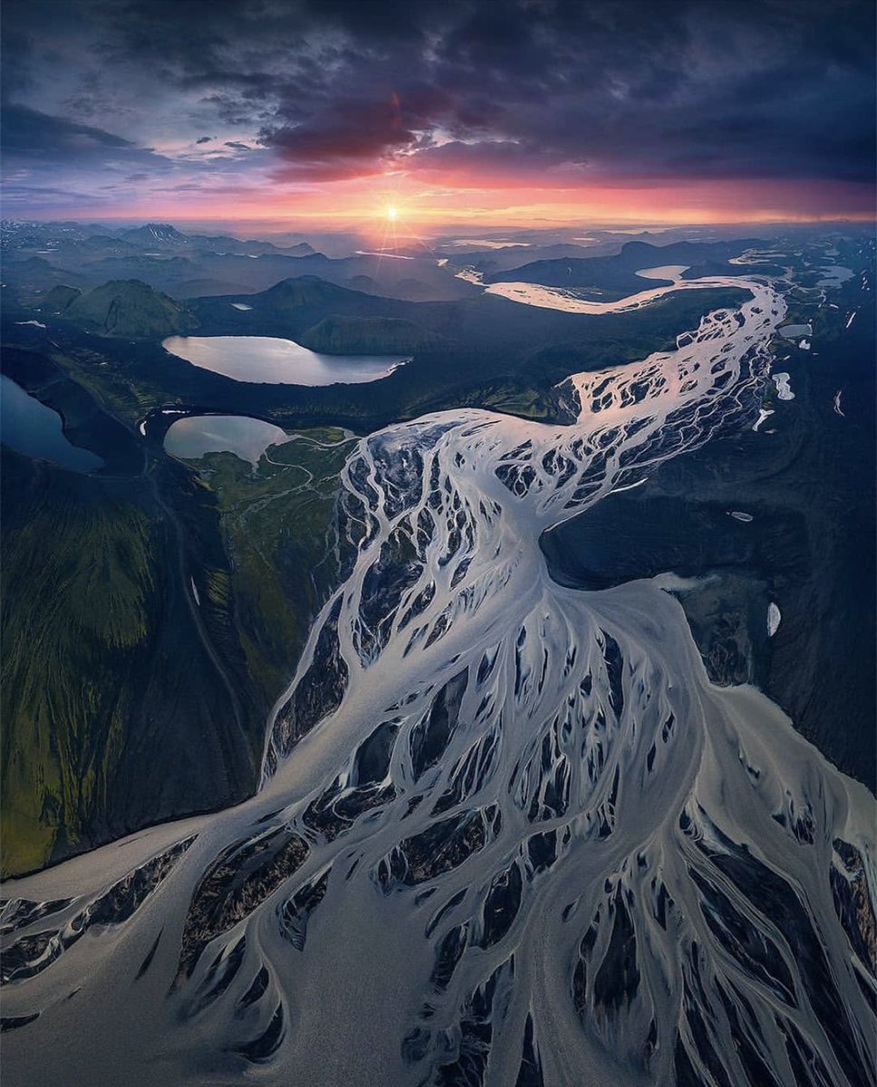 Glacier rivers in Iceland 🇮🇸