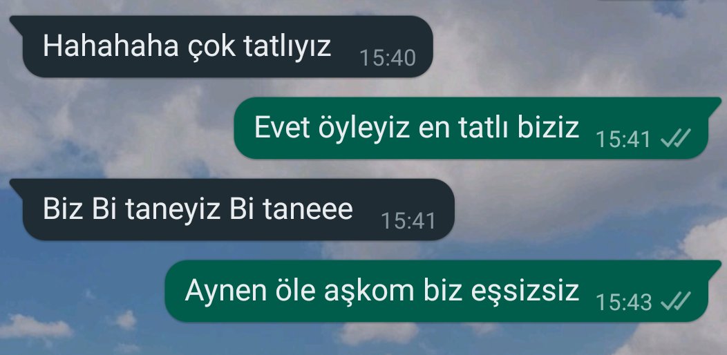 Kankamla herkese fitne fesatlık yaptıktan sonra birbirimiz övme şeklimiz .