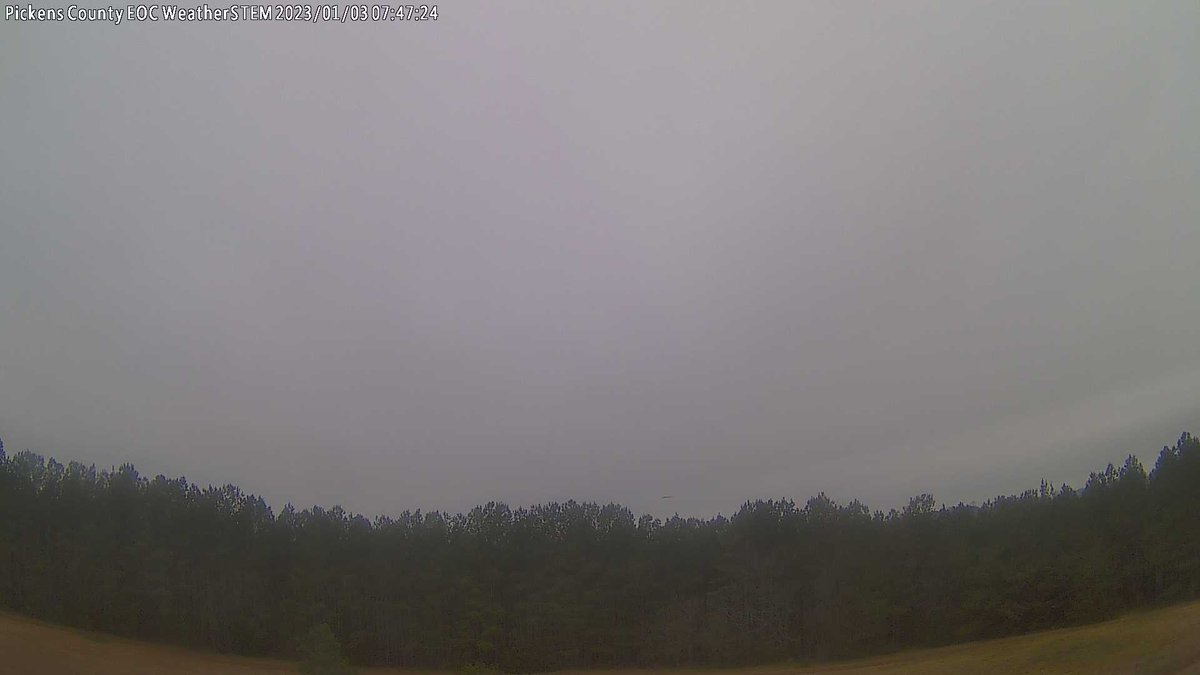PCEMSCWxSTEM's tweet image. Pickens County Emergency Management at sunrise and it's 56.3 F.
