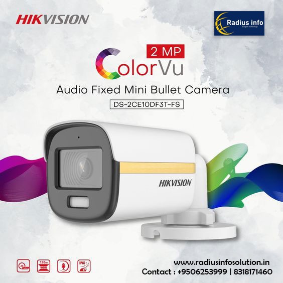 SolutionRadius's tweet image. @radius_info_solution #Hikvision #2MP Audio Fixed mini #BulletCamera 
Call : 919506253999 | 8318171460
#hikvision #2mp #bulletcamera #cctv  #affordable #price #domecamera #colourcamera #radius #fastservice #cctvcamerainstallationcompany #Lko #penindia