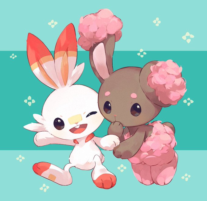 「scorbunny one eye closed」Fan Art(Latest)