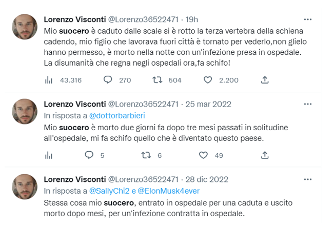 Cpt_JTK's tweet photo. 🔴 MALASANITA'
Hai la fortuna di avere un suocero resuscitato, morto per infezione post caduta.
Poi cade di nuovo, si rompe una vertebra e una nuova infezione lo porta via. Tipo Final Destination.
Eppure stavolta tutti sapevano che sarebbe bastato brufen e papaya.
#pagherete https://t.co/VELCfhtMia