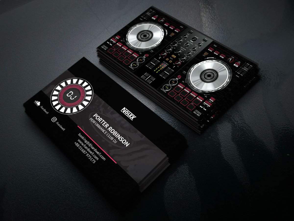 Dj business card design service!!
 fiverr.com/share/D0yNLP

#dj #party #Trending #artists #clubdjdeer, #digitaldj #discjockey #djpresskit #resume #template #djtechtools #edm #nightclub #pioneer