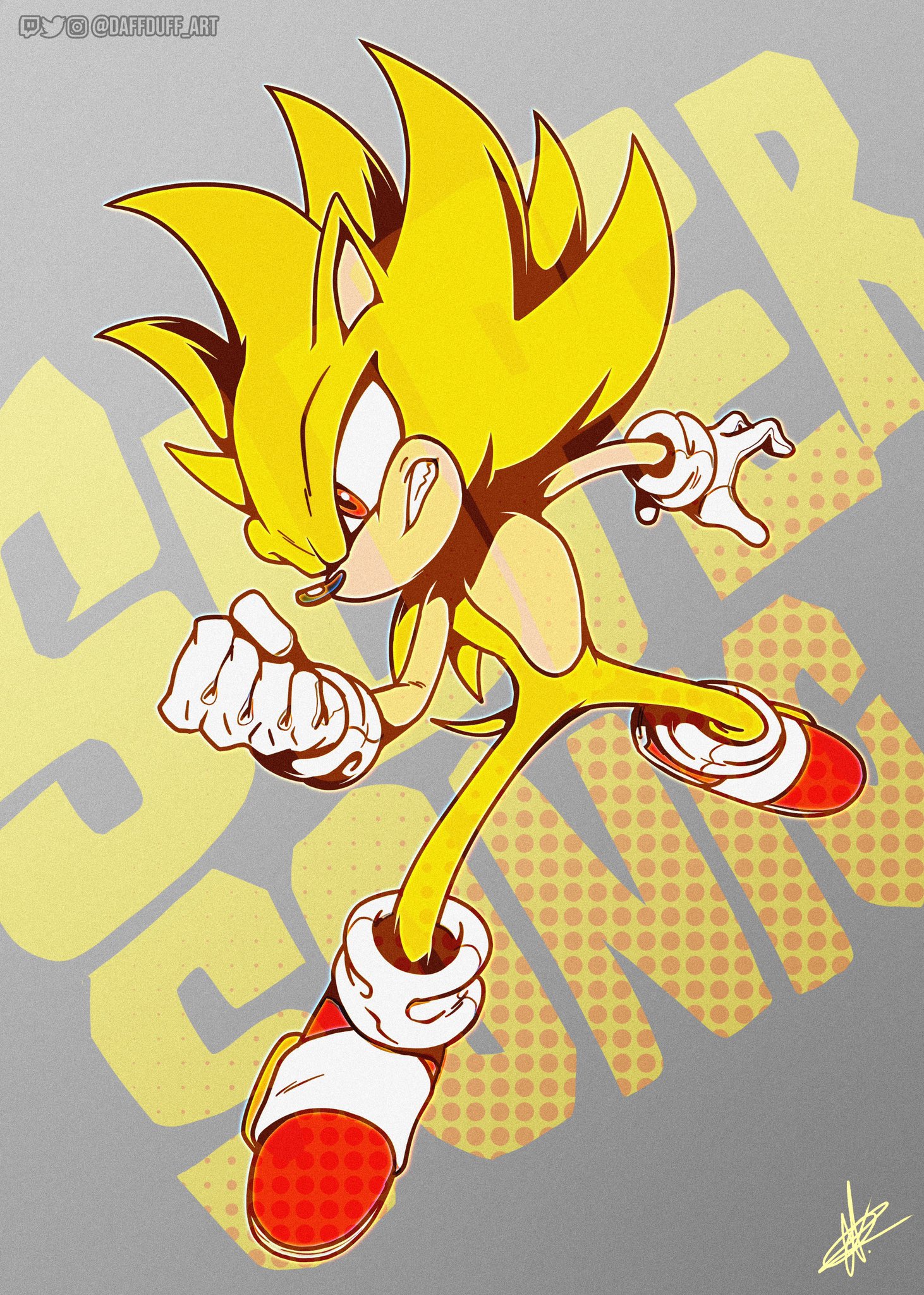Super Sonic 2! AlxSDiff - Illustrations ART street