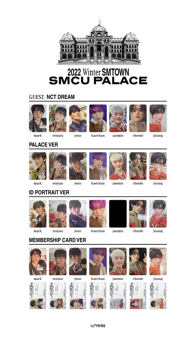 NCT127 SMTOWN SMCU パスポート ARチケット ジェヒョン Bong Jae-hyun (NCT 127) KWANGYA Passport Set 