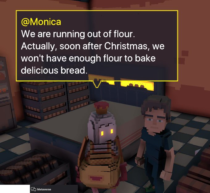SchadenSolomon's tweet photo. @TheSandboxGame @LuluLand_World I found Monica in Christmas Moon by @LuluLand_World! 🌜 I participated in the #SeasonsGreetingsTSB challenge for a chance to win an NFT! https://t.co/ZqIxCxQfSm
