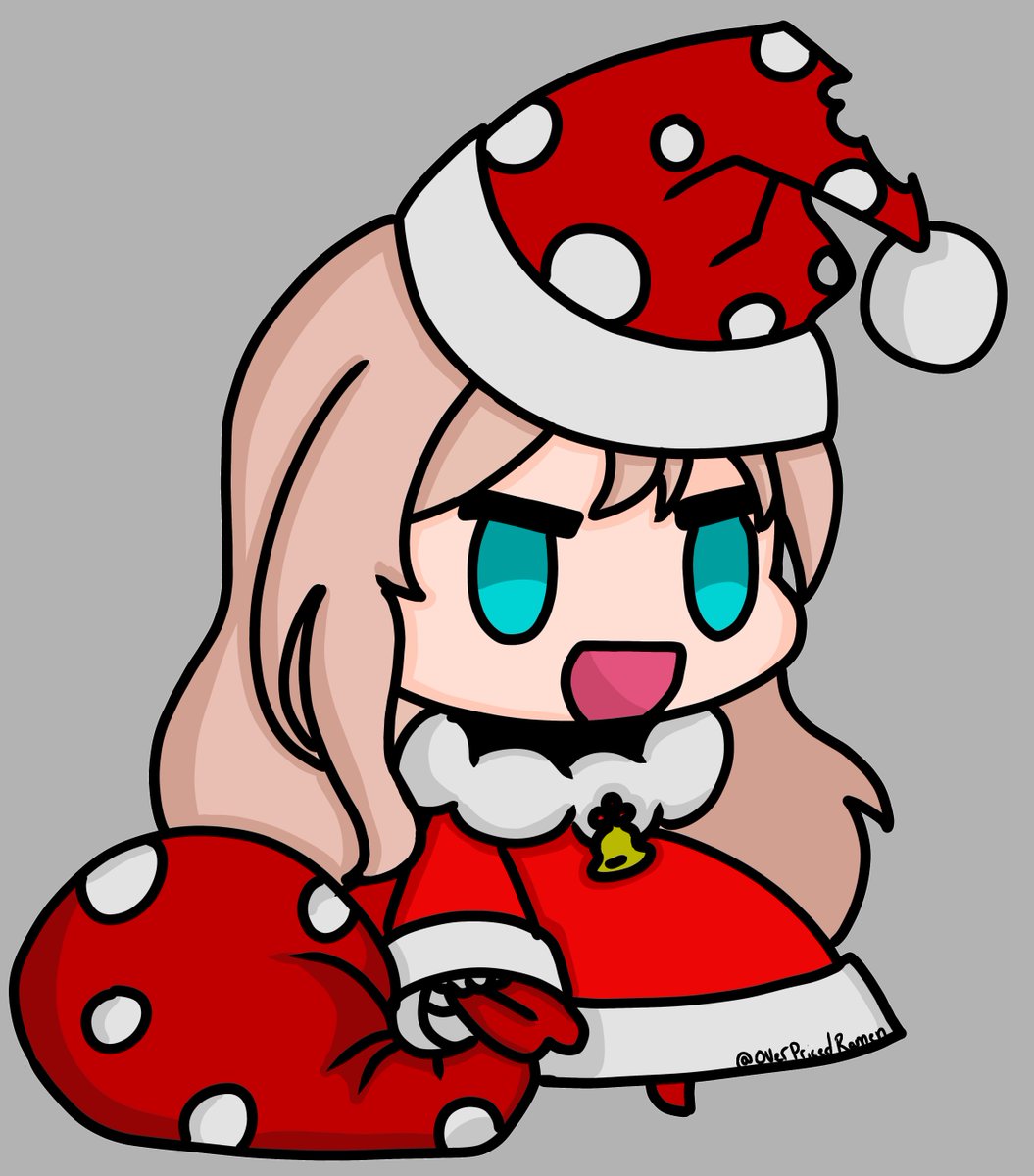 ShroomEnoki's tweet photo. Forgot to flex here as well hehe 🥸
I GOT A PADORU AND IT’S SO CUTE!! ❤️
Thank you OverPricedRamen 🥰
#NumNumArt #ENVtubers #Padoru https://t.co/cDWMA25Dxj