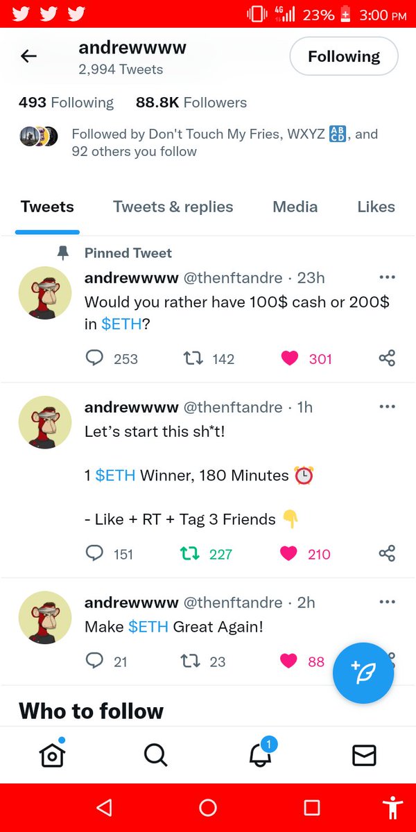 AndileSkill's tweet photo. @thenftandre Done ✔️ King 👑 Andrew please 🙏 make my prayers come to reality God please 🙏 blessed Me on my dark days https://t.co/Zxnz3LL9ad