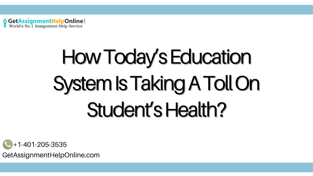 evajames011's tweet photo. The education system can be very stressful, especially for high school and college students who are under pressure to perform well academically and to get into a good school. #education #Assignments 
Read more on- https://t.co/EIBChkYWD6 https://t.co/cRxpOoKrOM