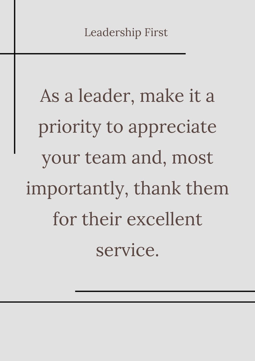 GiffordT's tweet photo. When we take the time to let people know that we value them, it inspires them to continue doing even more and reinforces the habit for other people to do the same. https://t.co/BbcRKHqeN2