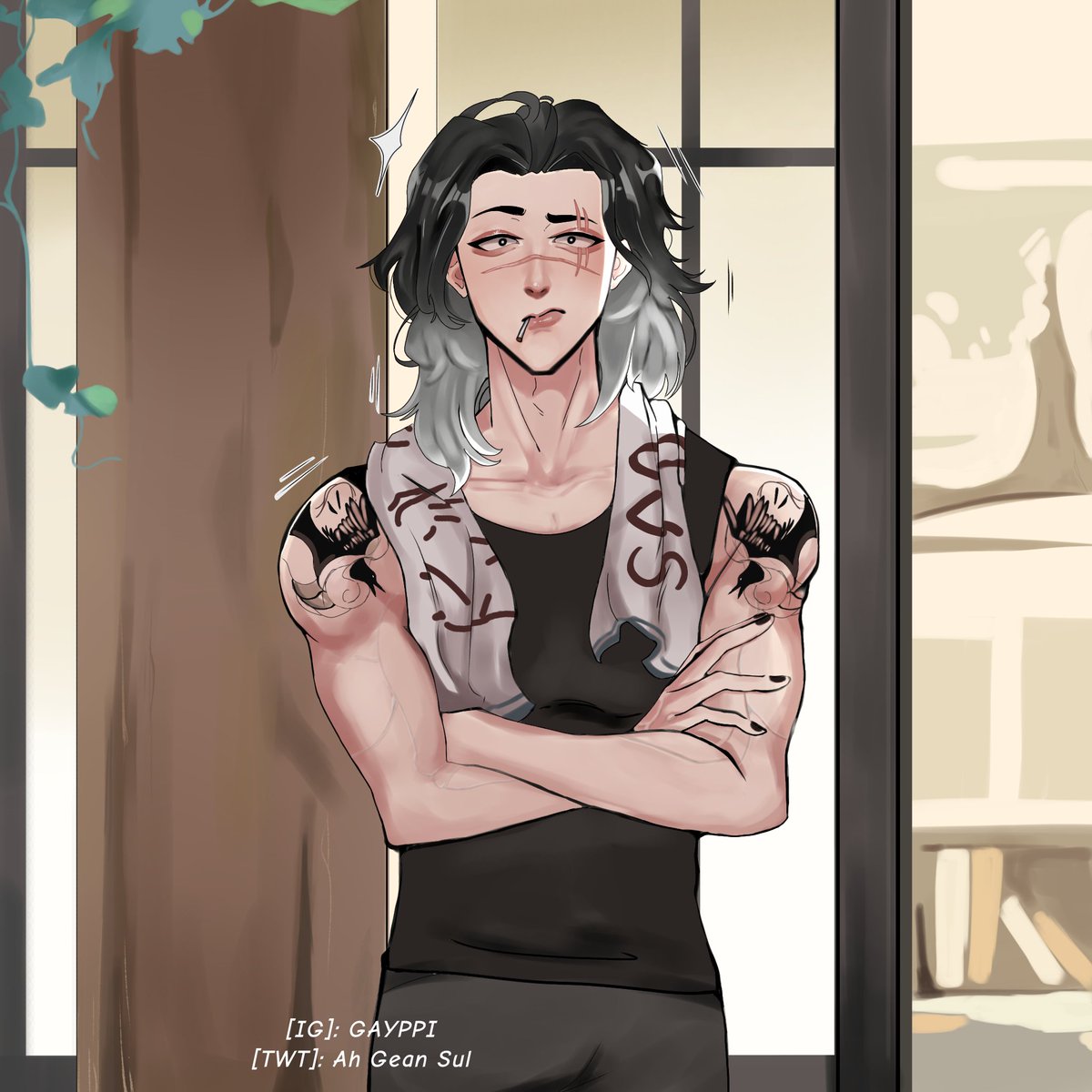 HimeGappy's tweet photo. First art this year 2023
#papawolfandpuppy
#yurisul #art #ibisapaint https://t.co/jIWwOXmYR1