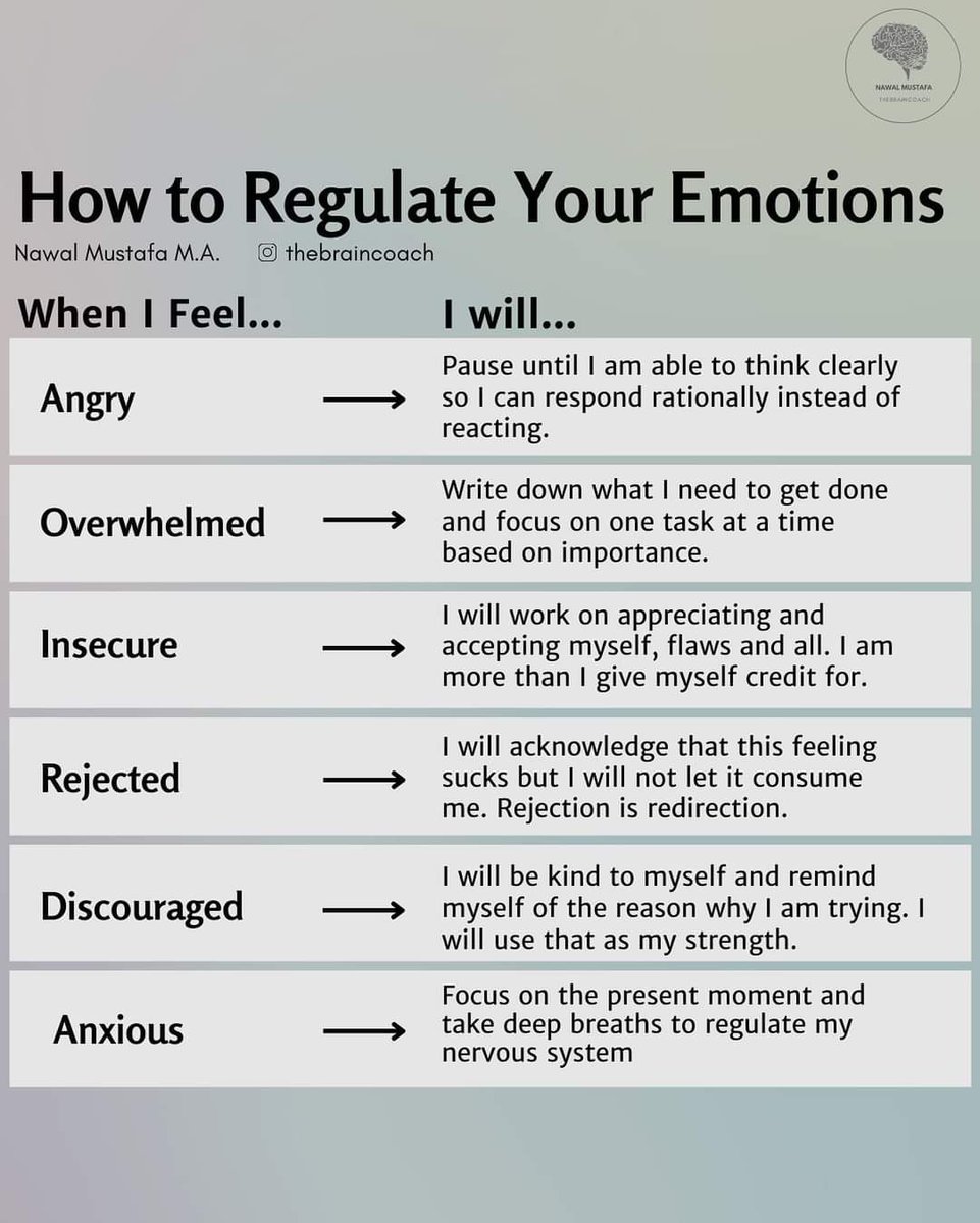 gerrydiamond71's tweet photo. How to Regulate Your Emotions. 🧠🌱 https://t.co/aD20pEXnyI