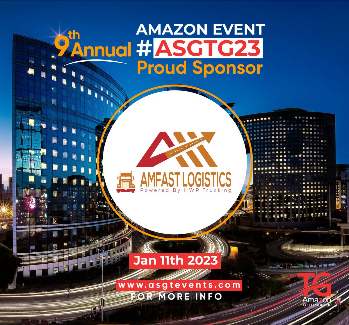 AmazonASGTG's tweet photo. 1 week from Wednesday is #asgtg23 9th annual @amazon Sellers event. Thanks @Ampd_Ads account magician Am Fast House Of Amz and 40+ international sponsors.

All info https://t.co/MU8H2Bdfox https://t.co/vMh2k6ywt3