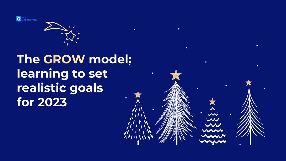 pitch_avatar's tweet photo. 🎄The GROW model: learning to set realistic goals for 2023.

The GROW is a coaching model that helps identify correct goals, obstacles on the way to their achievement, and determine the actions you need to take!🥂

#GROWmodel #coaching #timemanagment #goals2023 #selfgrowing https://t.co/dbbE0BVtJX