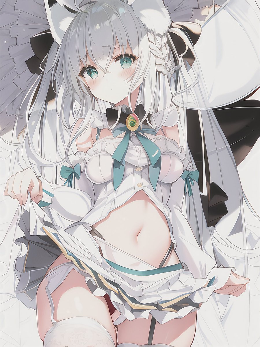 白上フブキ 「絵師がまぁまぁ本気でAIイラストを添削してみた、違いが分かったらRTで拡散よろ 」|izayoi YUのイラスト