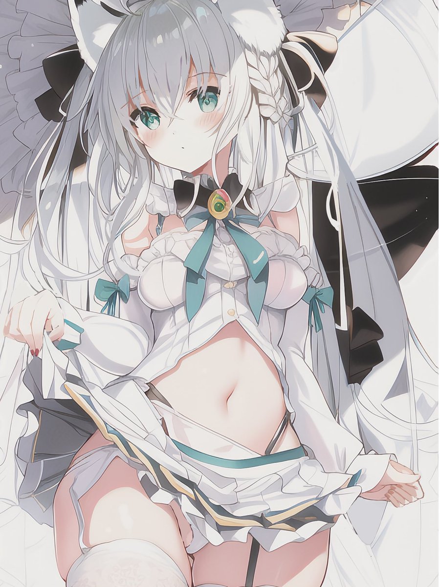 白上フブキ 「絵師がまぁまぁ本気でAIイラストを添削してみた、違いが分かったらRTで拡散よろ 」|izayoi YUのイラスト