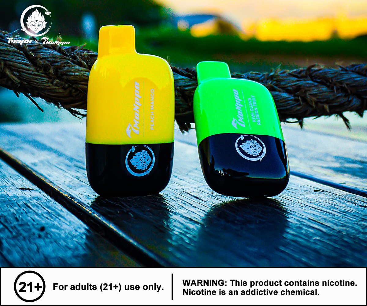 7Monppo's tweet photo. The 5000 puffs 7Monppo box plus comes with exquisite flavor.

✅ 5000 puffs
✅ 8 exquisite flavors
✅ 10mL
✅ 5% nicotine
✅ Mesh coil for authentic taste

#7monppo #vapelife #cloudchaser #ejuice #eliquid #vapor #vapetrick #cloudvape #vapetrick #cloudchaser #flavor https://t.co/6OQmdqtCNj
