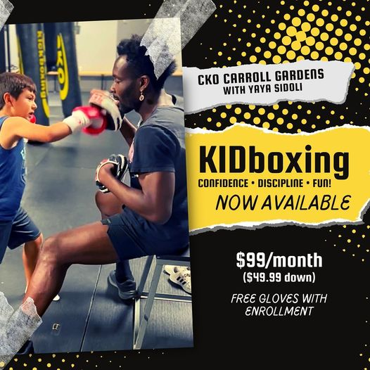 CkoCarroll's tweet image. KIDS never miss a Monday (weekly at 5pm) #kids #cko #kidboxing #kidboxingclasses #carrollgardens #brooklyn