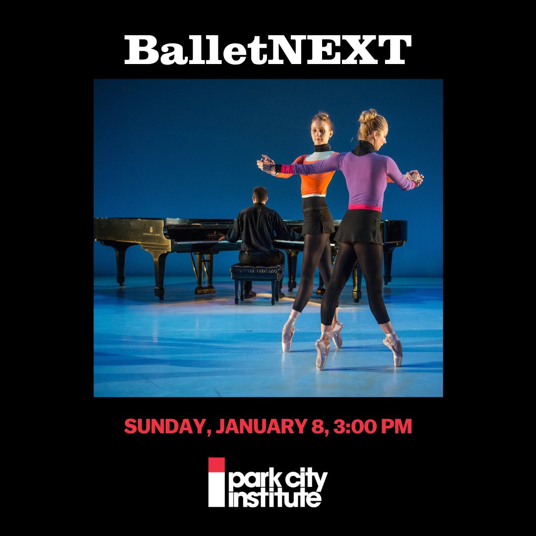 ParkCityArts's tweet photo. Our next performance features @BalletNEXT with the Park City premiere of the critically acclaimed Surmisable Units set to Steve Reich’s “Piano Phase” starring Michele Wills with a cast of 5 BalletNEXT dancers. Tickets at https://t.co/LtwO6wJvnz #balletnext https://t.co/B0jBHQKeC1
