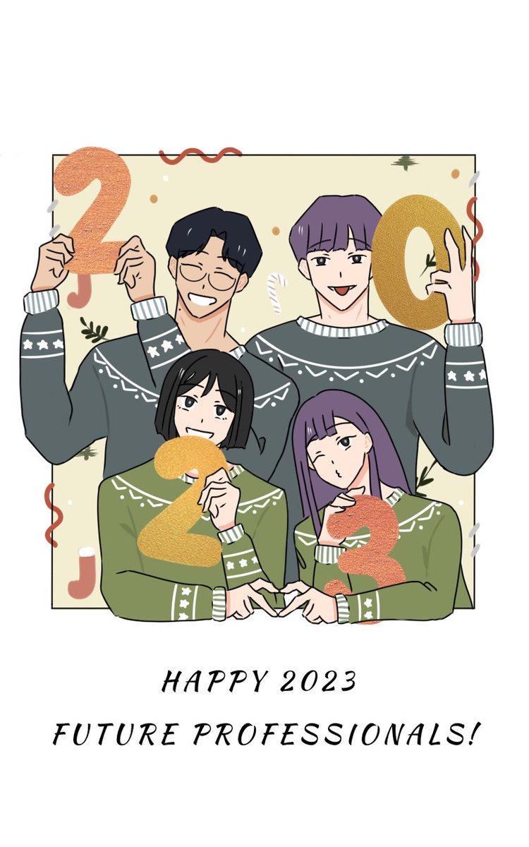 its_hueee's tweet photo. HAPPY 2023 FUTURE PROFESSIONALS!! 🥳🎉 I hope this year will be our breakthrough in everything 🤍

Read BRIGHT FUTURES ON WEBTOON CANVAS and subscribe. 

#WebtoonCanvas #webtoon #newyear #2023 #breakthrough #professional #accountancy #accounting https://t.co/iuWow8v6jT