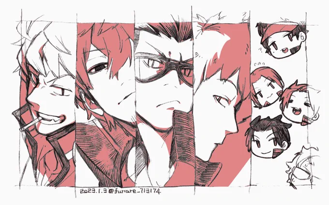 #好きなワートリ男子5人上げると趣味が分かる
ず～～～っとやりたかったタグをやっとやったぞ!好みが同じ人はもうお友達 