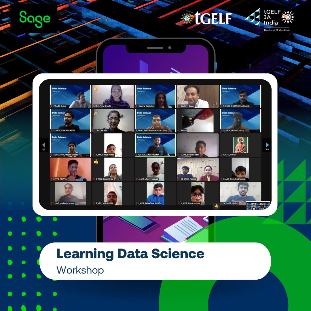tGELF's tweet photo. We conducted our  4th workshop entitled 'Learning Data Science, on 14th December 2022, in partnership with the Sage Foundation.
.
.
.
#DataAnalyst #DataScience #SageFoundation #Workshop #Learning #DataAnalysis #Data #Analysis #STEM #Empower #LEAD #Workshop #KnockingDownBarriers https://t.co/XtWhpq8u3P