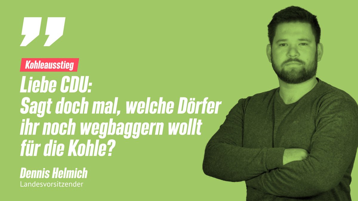 Wer wie Wirtschaftsminister Schulze einen Ausstieg „frühestens“ ab 2038 will, muss sagen, welche Dörfer er ab 2035 noch wegbaggern will, denn bis dahin soll auch hier in Sachsen-Anhalt nach bisherigem Plan die Kohleverstromung beendet sein.