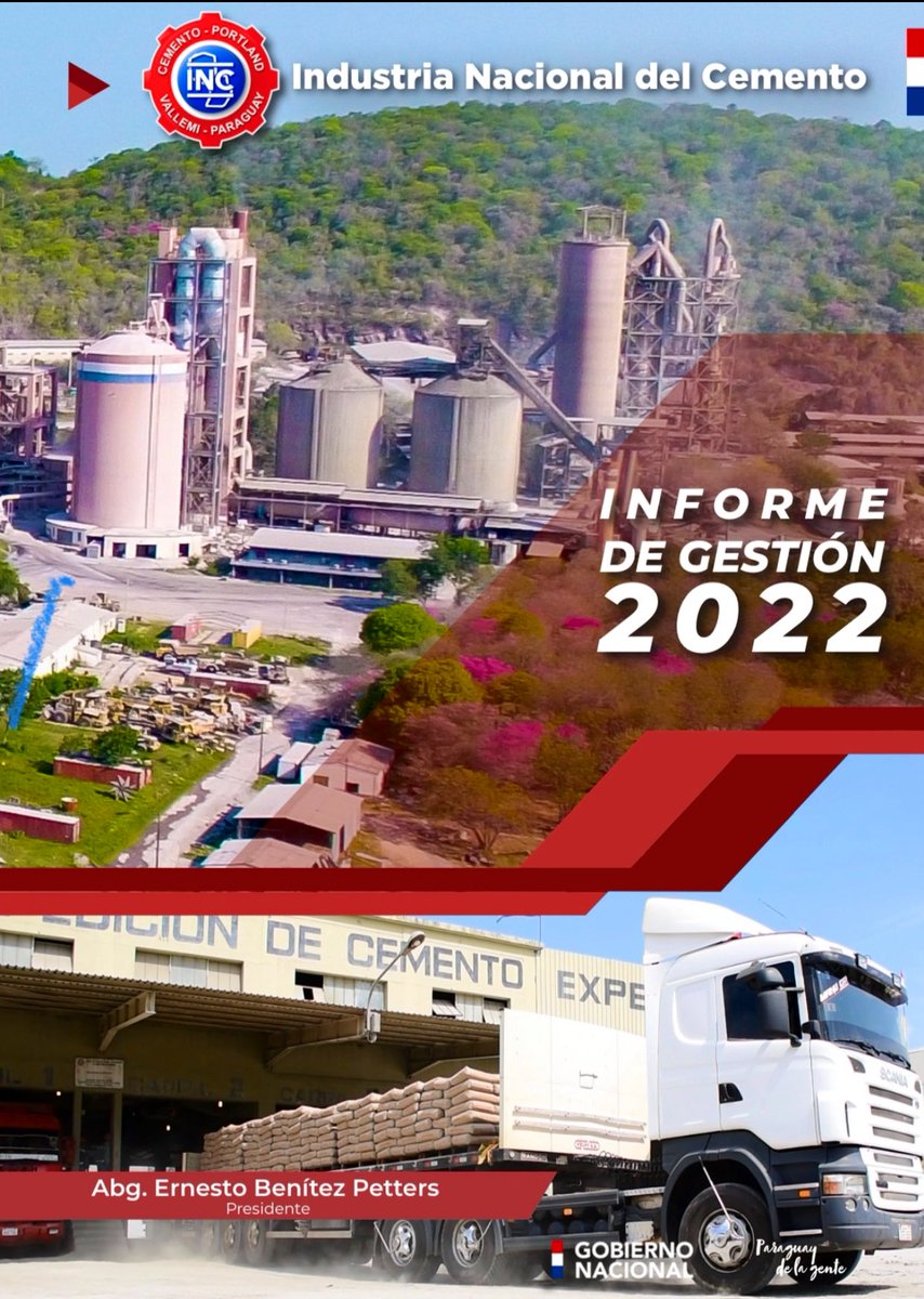 INCParaguay's tweet photo. Informe de Gestión INC - 2022 

Presidente Abg. Ernesto Benítez Petters

🔗https://t.co/2zPjjnTl7T https://t.co/PZxI3EREFR