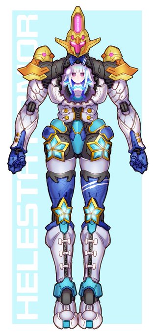 「fusion mecha」 illustration images(Latest)｜5pages