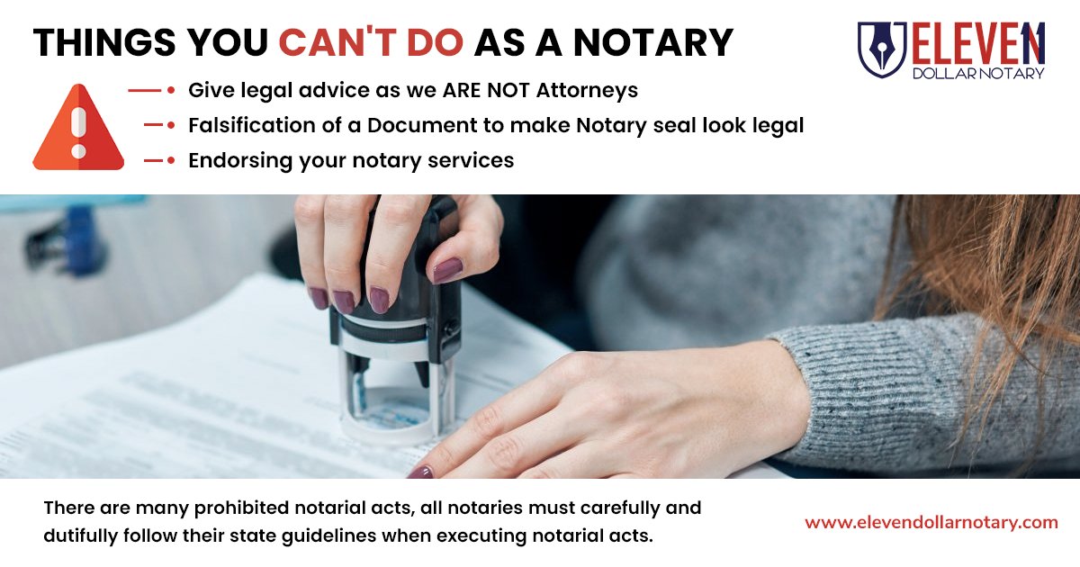 WHAT ARE THE THINGS THAT I CAN'T DO AS A NOTARY?
Need a notary!
Call on 📞 + 1 858 859 1779
🌐 Visit: elevendollarnotary.com

#ElevenDollarNotary #11dollarnotary #notary #notarypublic #mobilenotary #notaryservices #notarysigningagent #notarylife #notarybusiness #loansigningagent