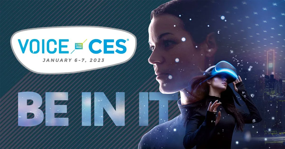 Vixen_Labs's tweet photo. It's @CES week ๐
Join @jamespoulter on Friday โ he's hosting VOICE at #CES2023, presented by @veritoneinc.
Uncover how brands are using #ConversationaAI, #VoiceTech, ChatGPT and more: https://t.co/2XAO0uIKpJ @GoModev https://t.co/mQBDOHyKBy