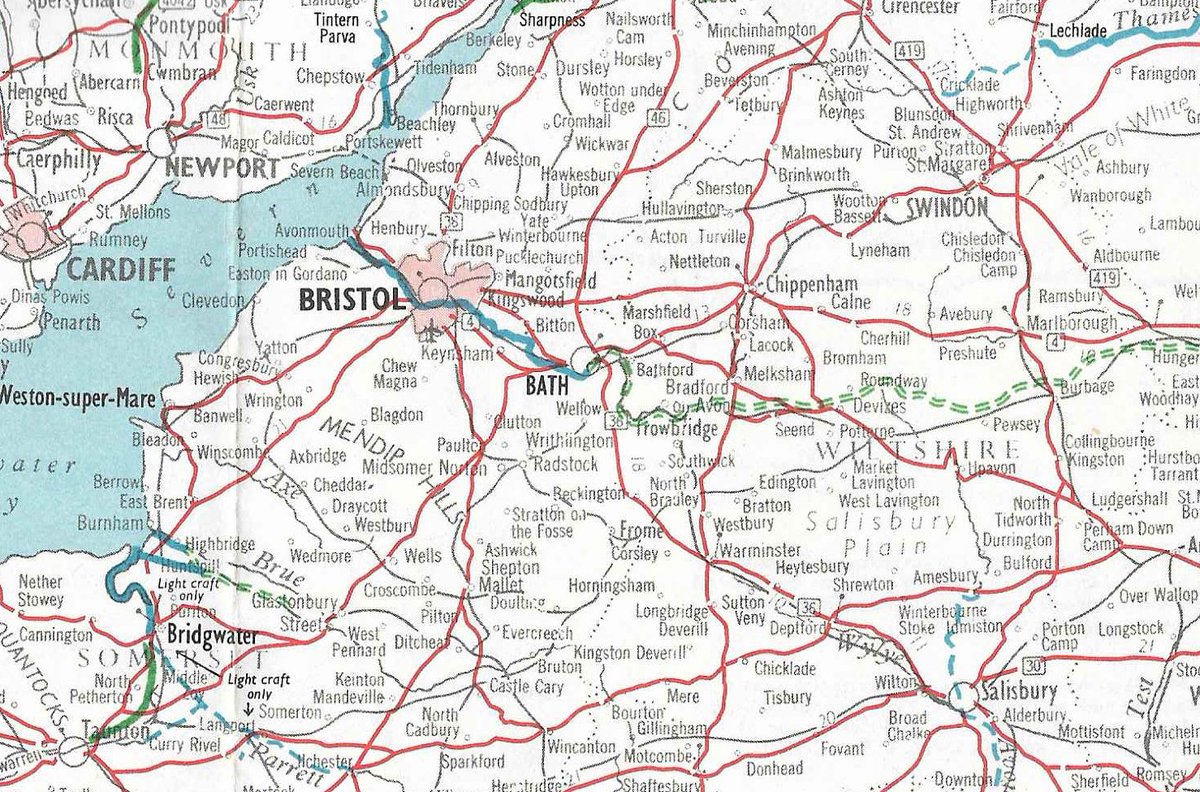KendallsMaps's tweet photo. Walked along the Avon from Keynsham to the outskirts of Bath last week. The river’s navigable section has its place on this 1963 Shell map. Unearthed some years back from a dusty corner of a bookshop in Lyme Regis  

#shell #mapping #waterways #keynsham #lymeregis https://t.co/qI81ce7c6g