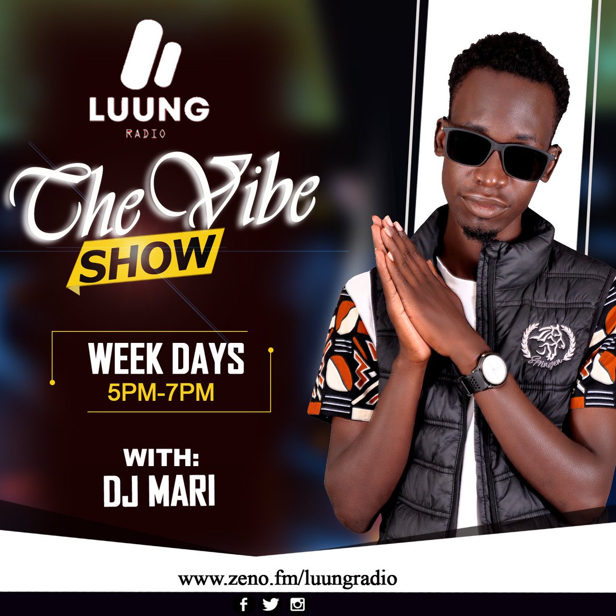 LuungRadio's tweet photo. 🔴On Air: The Vibe Show 

Infotainment show giving positivity
With @DjMariyoungfly2 
Stream Online:https://t.co/5eq6iPqFZz https://t.co/CJpbKOpMl0
