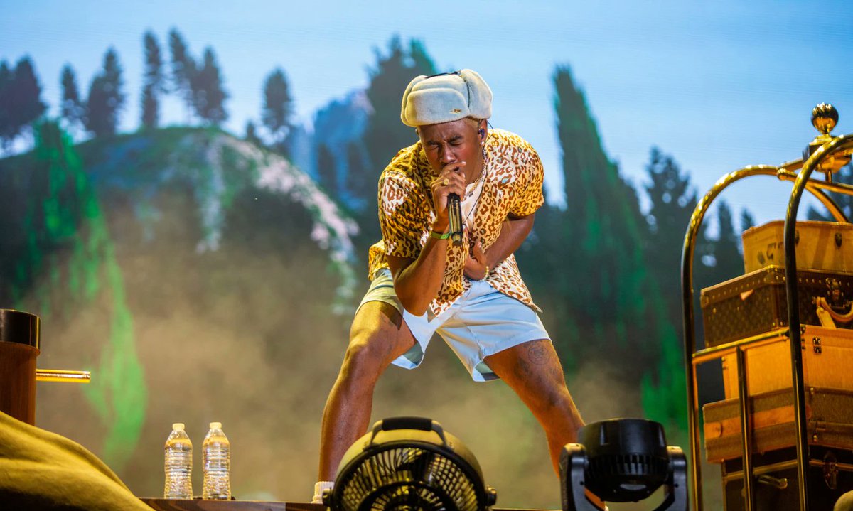 OddFuturePage's tweet photo. 1 year ago today; Tyler, The Creator started the 'Call Me If You Get Lost' tour with Kali Uchis, Vince Staples and Teezo Touchdown. https://t.co/TPffjhUGXx