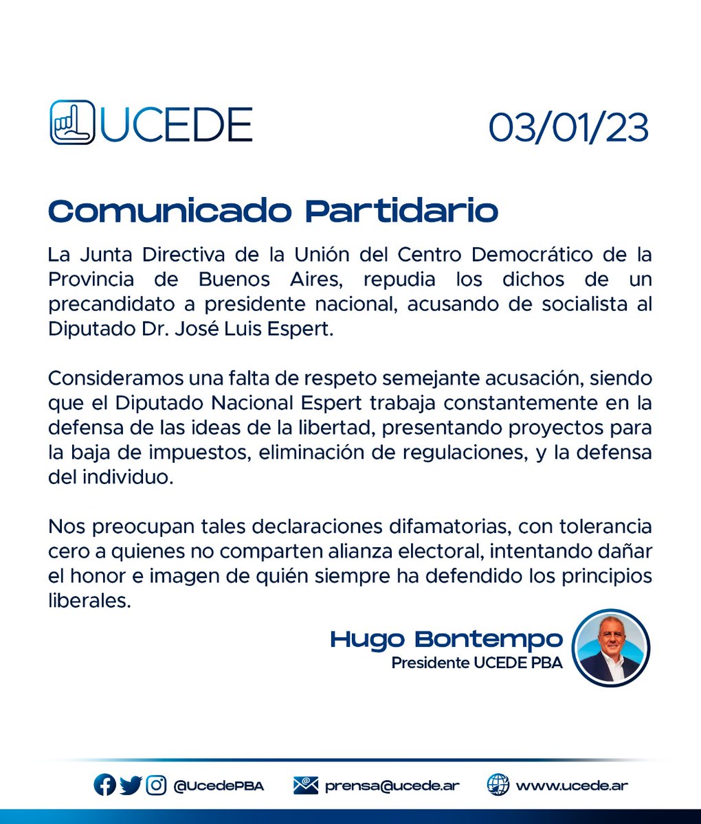 Ucede_PBA's tweet photo. Comunicado de la Junta Directiva. https://t.co/RqGQWn5zNP
