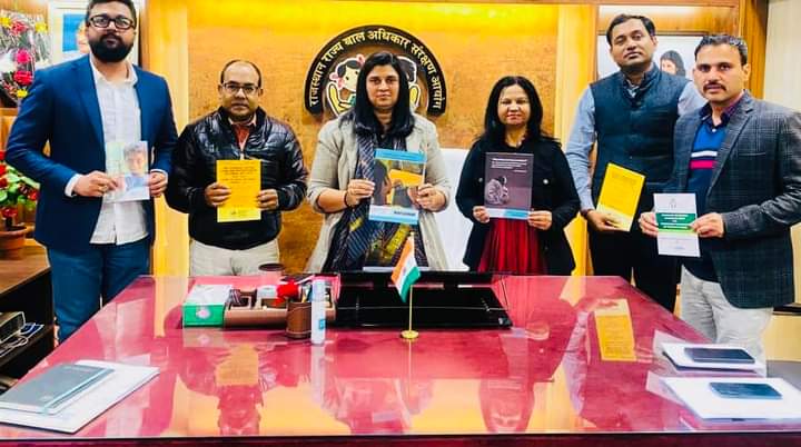 rscpcr's tweet image. बाल आयोग अध्यक्ष संगीता बेनीवाल का जयपुर दौरा।
आयोग कार्यालय में आगंतुकों से की शिष्टाचार मुलाकात।
@RajCMO 
@SangeetaBeniwa3 
@shiv_naga 
@AkhilNSJaipur