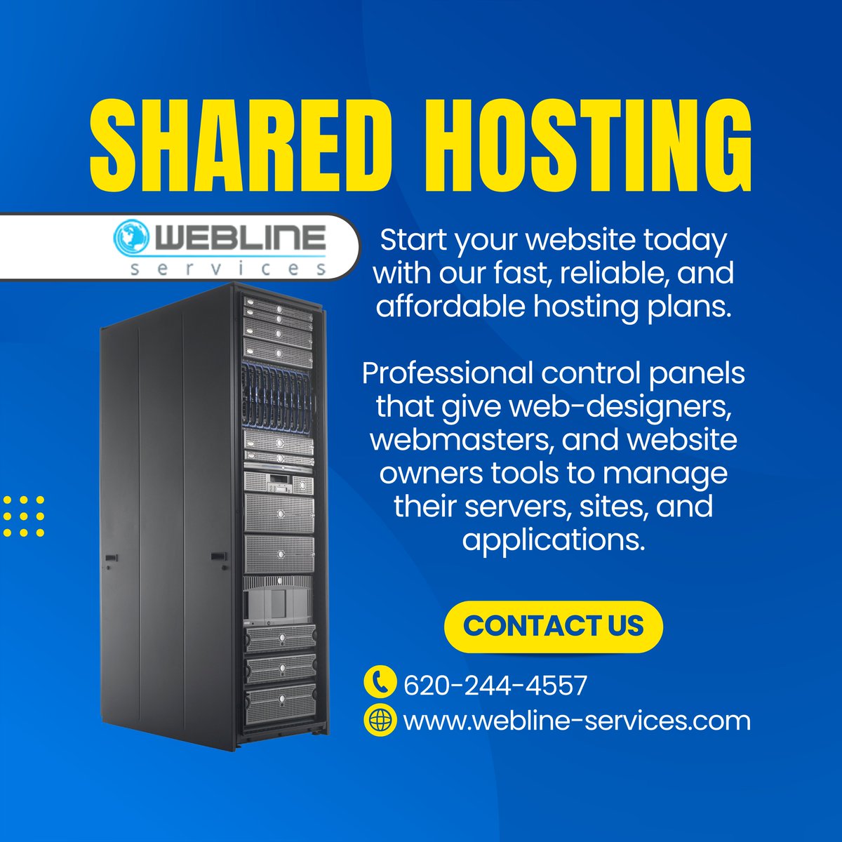 Professional solutions for professional developers! Contact us today!
#website #host #webdevelopment #webhosting #webhostingservices #webhostingcompany #webhostingservice #like #follow #subscribe

Learn more: webline-services.com/web-hosting/