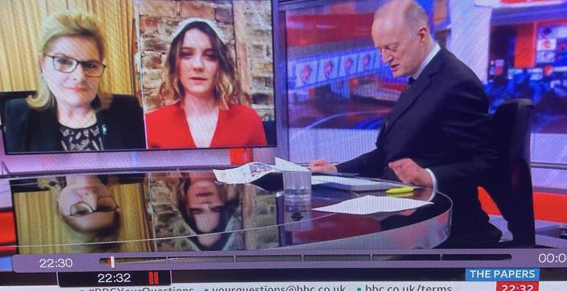 BenedictePaviot's tweet image. It’s been fascinating to be a regular reviewer of the #BBCPapers on @BBCNews. After the final edition of &apos;The Papers&apos;, my thanks to all the team for their invaluable help. #TomorrowsPapersToday