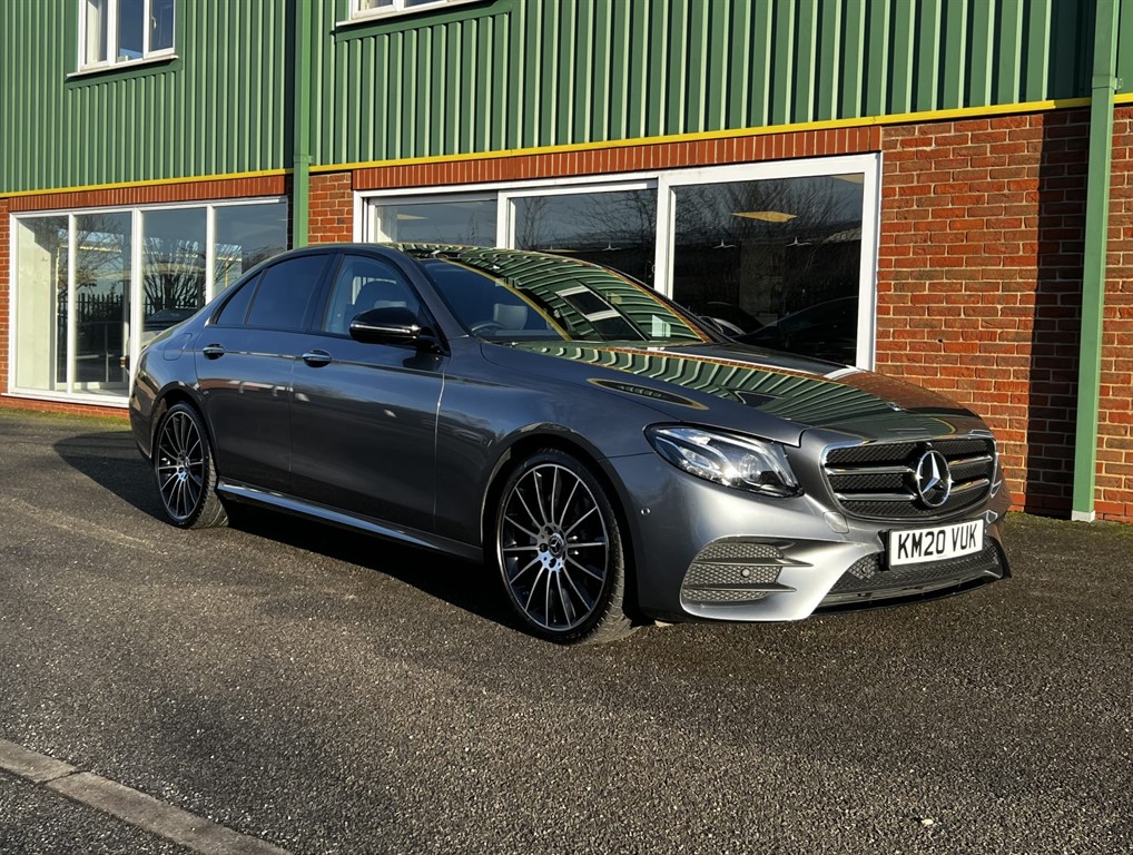Thompsonandsmit's tweet photo. Just arrived, Mercedes 2.0 (190Bhp) E220 D AMG Line Night Edition Premium plus finished in Selenite grey metallic with black interior. See more at: https://t.co/N0RBGfvtWk #Mercedes #E220 #AMG https://t.co/Gl3g13jADC