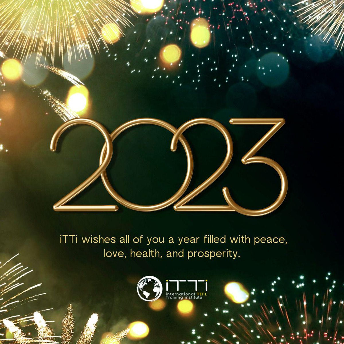 iTTi Philippines wishes everyone a happy and prosperous new year!
#itti #teflcertification