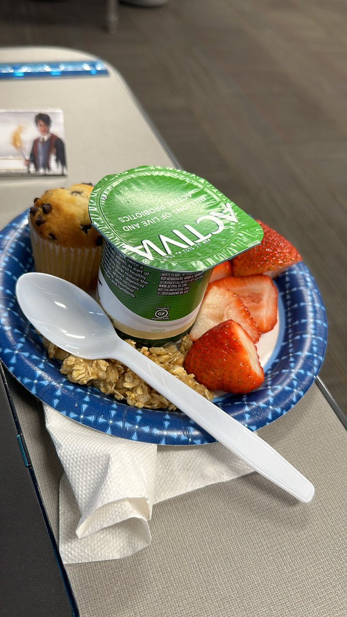 So thankful for this breakfast spread from our amazing office staff this morning. Thank you! <a href="/NCECardinals/">North Creek Elementary</a> ❤️