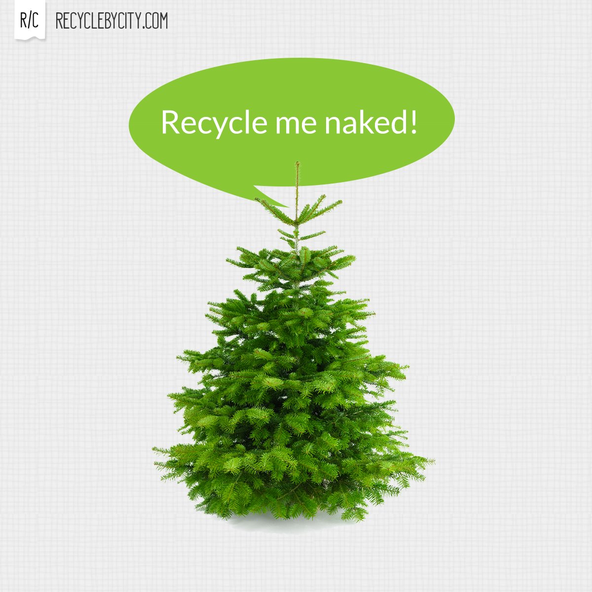 recyclebycity's tweet photo. 🌲Make sure to strip down your tree, removing ornaments, tinsel and stand before #recycling/  composting.
😯Trees are turned into mulch. If not naked, it's common policy to take to them to a landfill rather than contaminate the mulch. 
🚫 Fake and flocked trees aren't recyclable. https://t.co/dgYbefLuP7