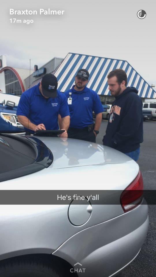 HULKaba's tweet photo. Happy 6 year anniversary to me making my own 911 call on the way to Six Flags. #IAteTheBones https://t.co/jGPPO1sKBl