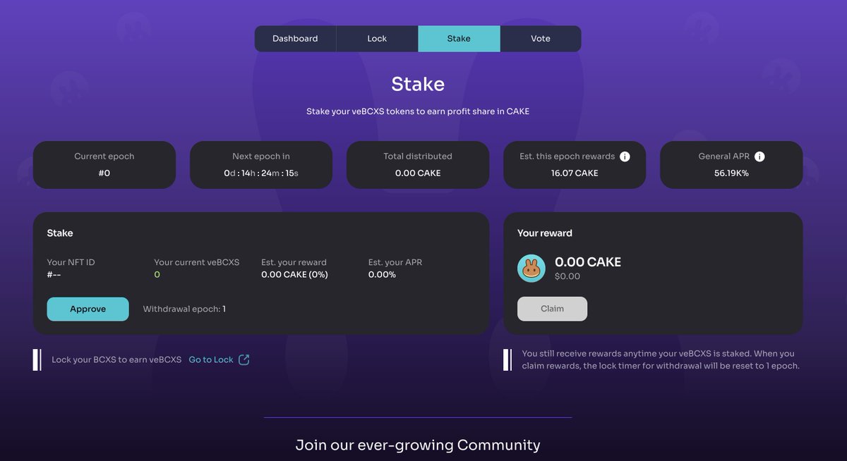 bCake Finance tweet media