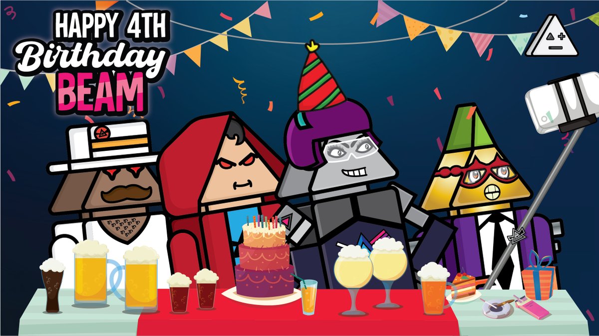 thebeambots's tweet image. OMG it's @BeamPrivacy 4th BBay! 🎂🎈🍾
Happy birthday! We're sure that the world will see and adapt your amazing privacy-focused tech. Can't wait to see what the future holds for you. XOXO, the #BeamBots 🤖🥳🤍
#Beam #HappyBirthday #PrivacyMatters