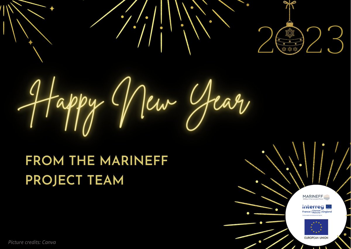 L'équipe du projet MARINEFF vous présente ses meilleurs vœux pour l'année 2023.🎇

The MARINEFF project team wishes you all the best for the year 2023.🎇