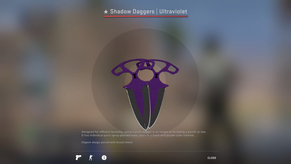 Tomas1120_'s tweet photo. 🔥 CS:GO GIVEAWAY 🔥

🎁 Shadow Daggers | Ultraviolet ($85)

➡️ TO ENTER:

✅ Follow me
✅ Retweet
✅ Use code "SANCHO" here: https://t.co/iulyPZuvhY (show proof)

🗓️ Giveaway ends in 7 days!

#CSGO #CSGOGiveaway https://t.co/EiTlJIdZgO