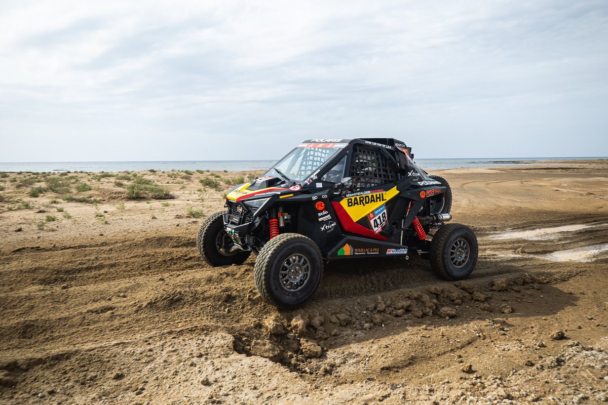 BardahlFrance's tweet photo. 🏁Pour l'étape 2️⃣ du @dakar, nos 2 équipages du @LoebRacing ont attaqué pour remonter dans le classement !💪
4️⃣1️⃣5️⃣de Soultrait & Bonnet - P8 au général
4️⃣1️⃣8️⃣Vayssade & Rey - P13 au général
#Dakar #Bardahl #Polaris #Xtremecolor @BFGoodrichTires @SparcoOfficial @fraymedia
📸 XDS https://t.co/ZTGeqjoRtd