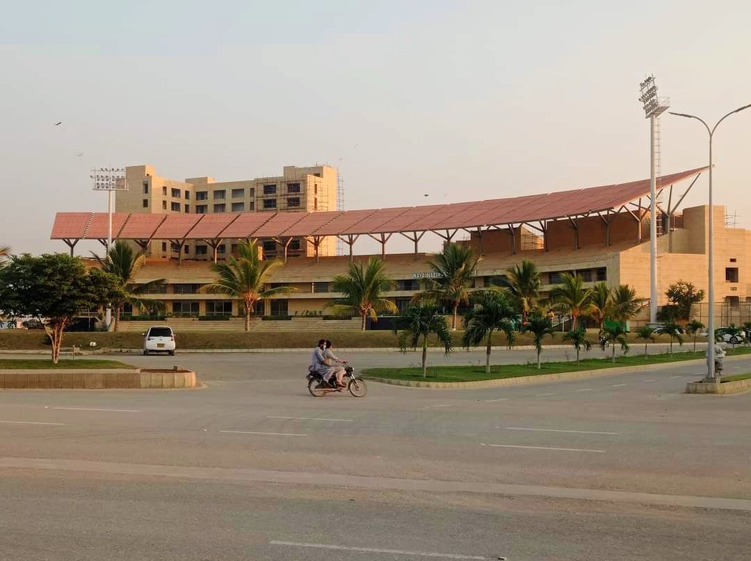 PStadiums's tweet photo. Naya Nazimabad Cricket Ground.
#Karachi 🇵🇰💚 https://t.co/SQOpEjvN2n